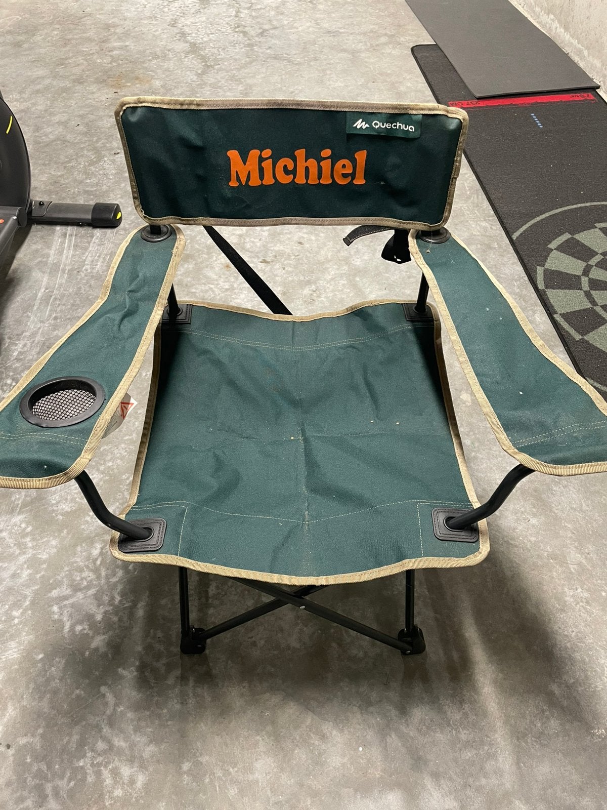 2 campingstoeltjes Quechua, Ophalen, Gebruikt, Campingstoel