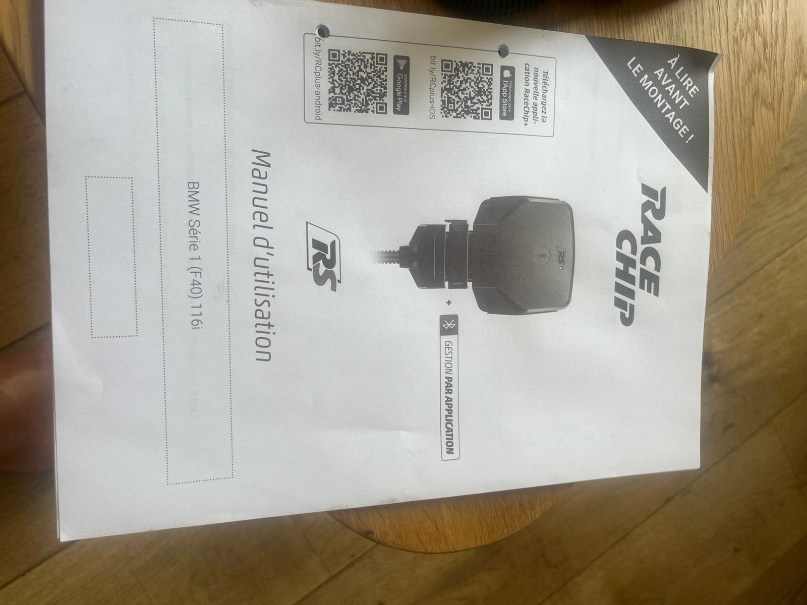 Racechip RS BMW F40 116i vanaf 2019, Ophalen of Verzenden, Gebruikt, BMW