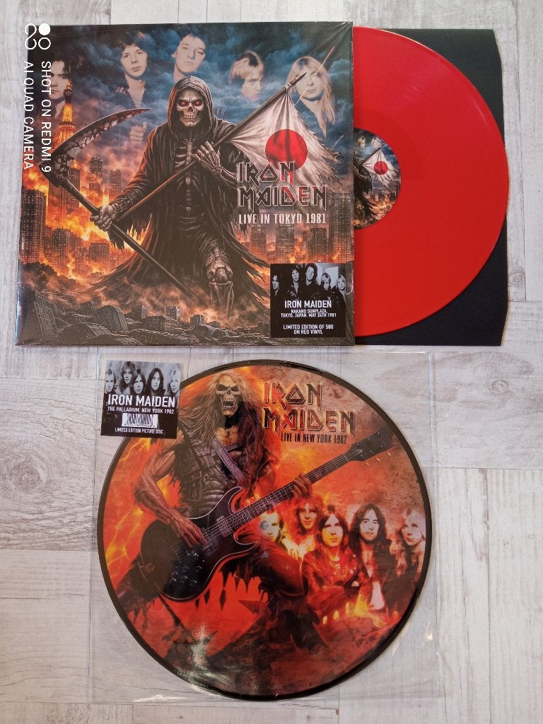 SIN89/Iron Maiden/Rob Zombie, Cd's en Dvd's, Ophalen of Verzenden, Nieuw in verpakking, 12 inch, LP
