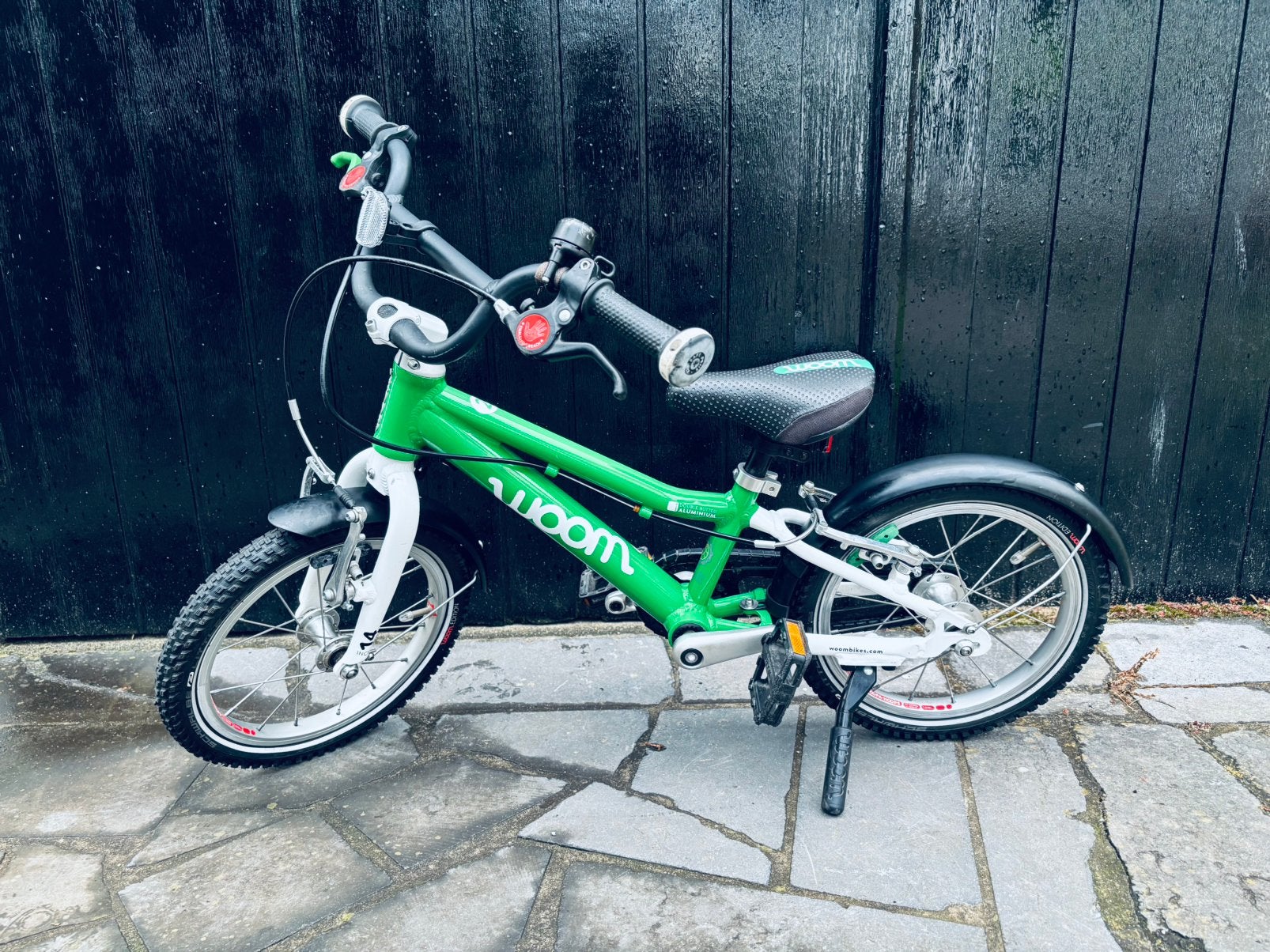 Woom 2 kinderfiets, Vélos & Vélomoteurs, Enlèvement, Utilisé, Frein sur jante, Moins de 16 pouces