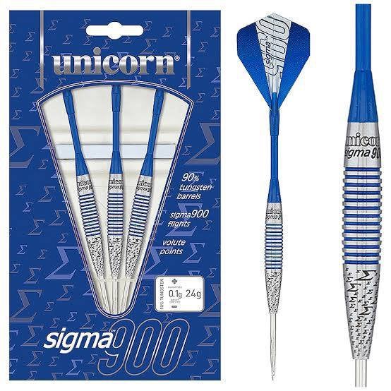 Unicorn Sigma Stability 900, 90 % Steeltip, 22 grammes, Enlèvement ou Envoi, Neuf, Fléchettes