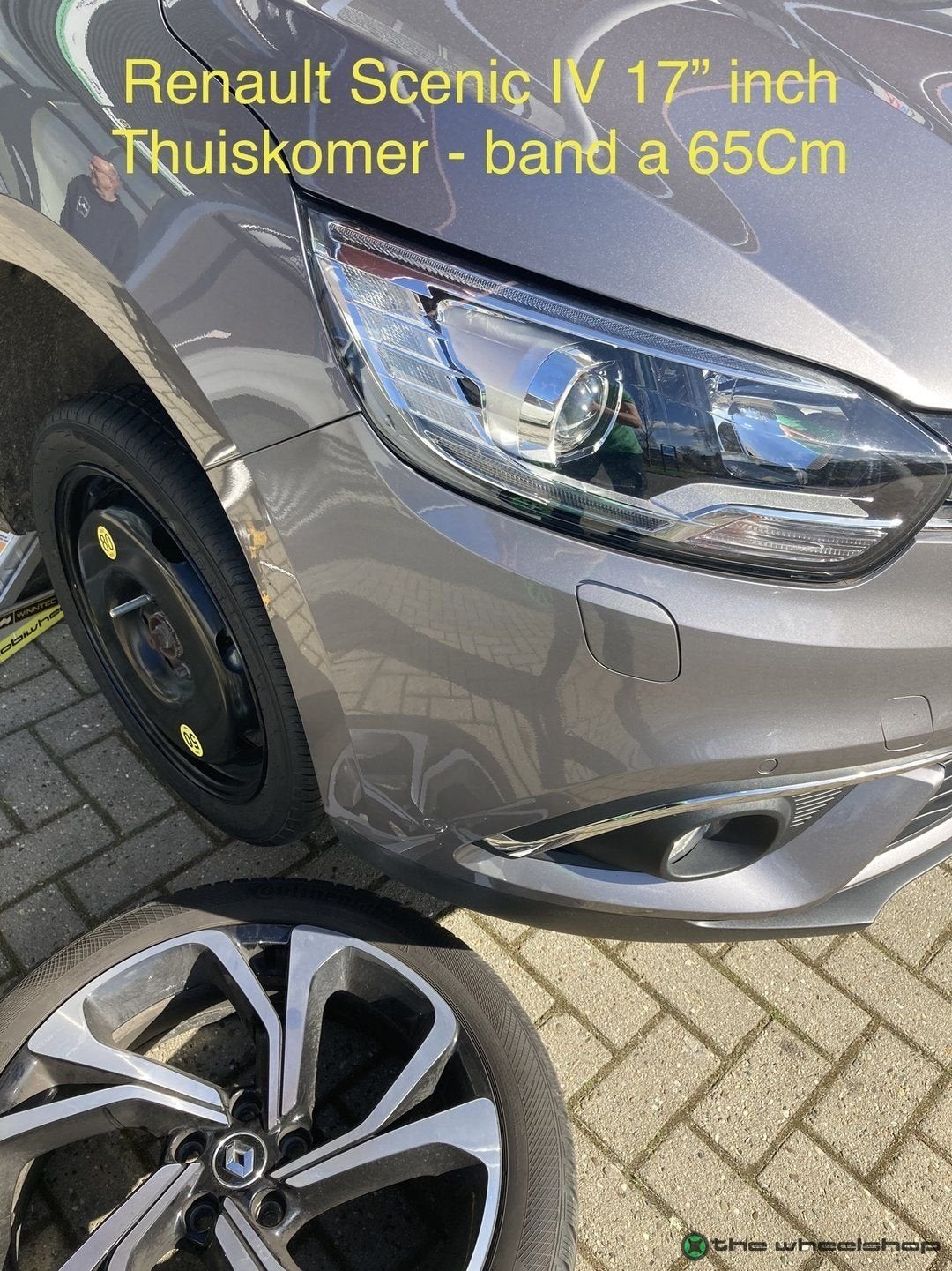 Thuiskomer Reservewiel RENAULT Captur Scenic Kadjar Nissan 1, Auto-onderdelen, Gebruikt, -, Banden en Velgen, Ophalen of Verzenden