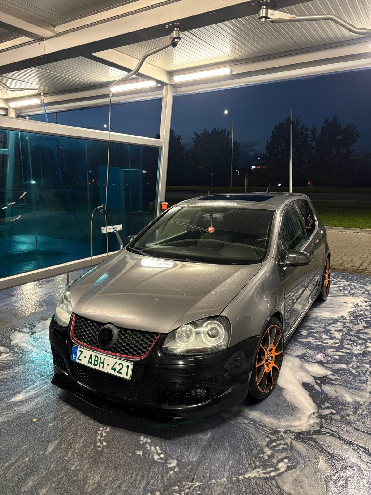Volkswagen Golf 5 GTI, Auto's, Stof, Zwart, 4 cilinders, 5 zetels