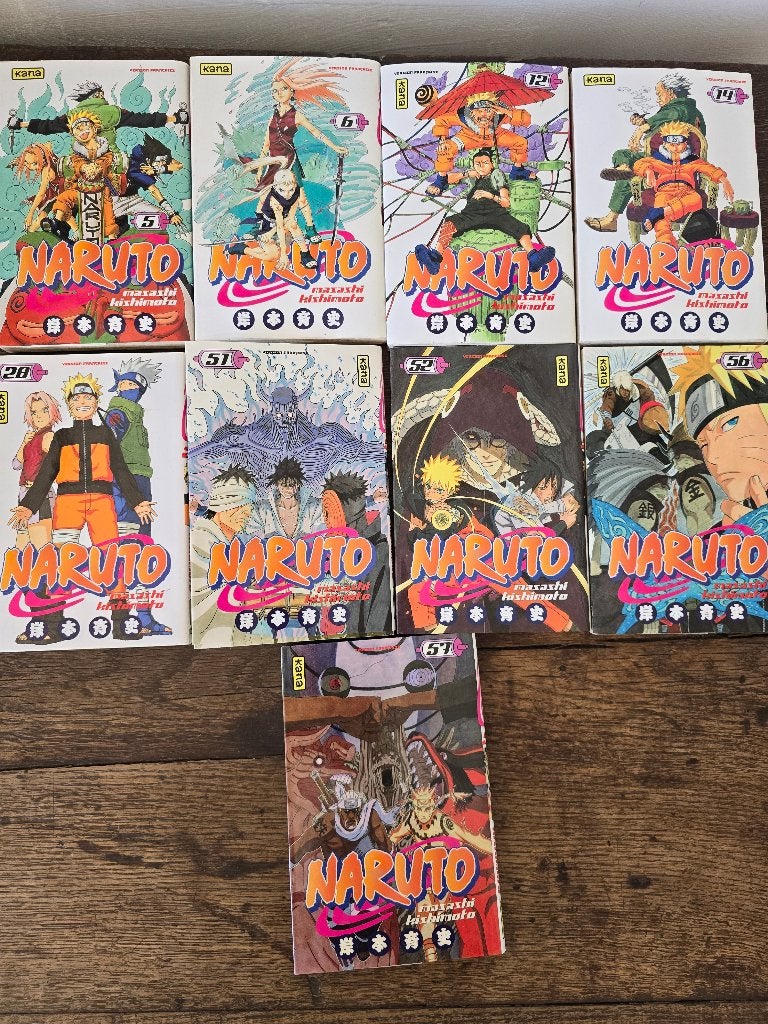NARUTO série de mangas (6 numéros), Boeken, Ophalen of Verzenden, Zo goed als nieuw