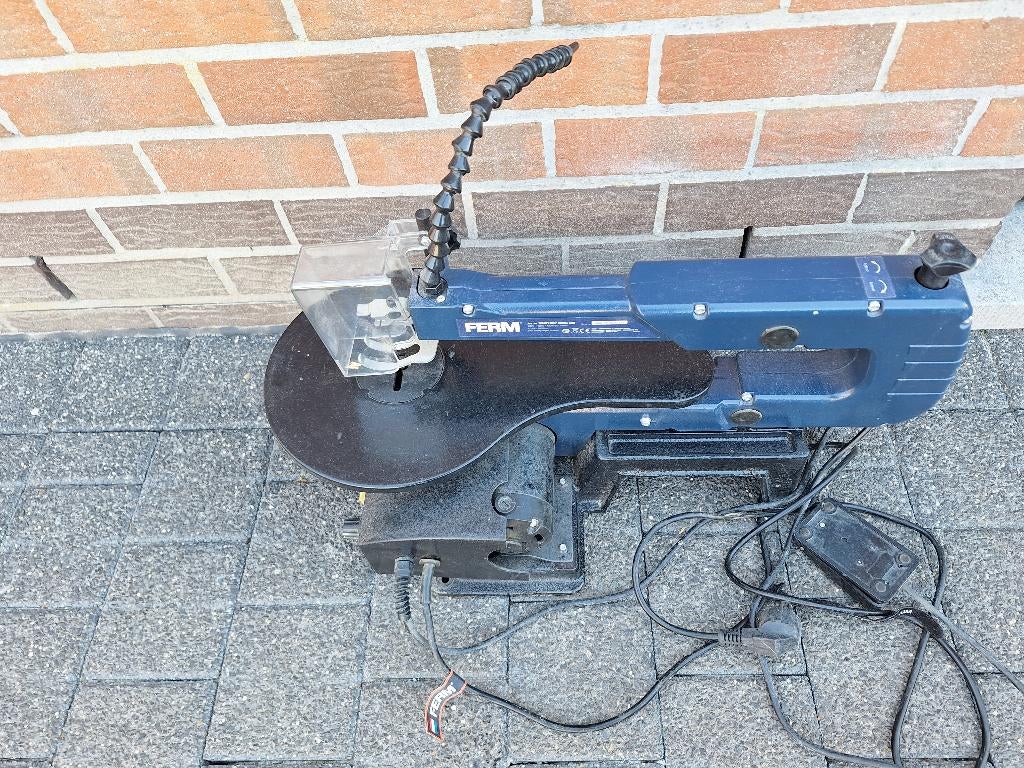 Figuurzaag Ferm SSM1007 nieuw, Ophalen, Zo goed als nieuw, Figuurzaag