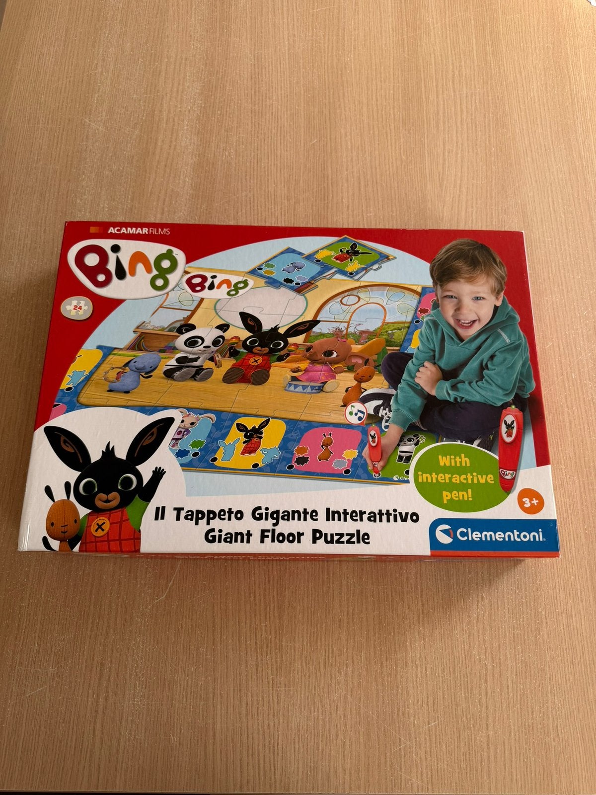Puzzle de sol Bing Giant, Enlèvement, 10 à 50 pièces, Comme neuf, 2 à 4 ans