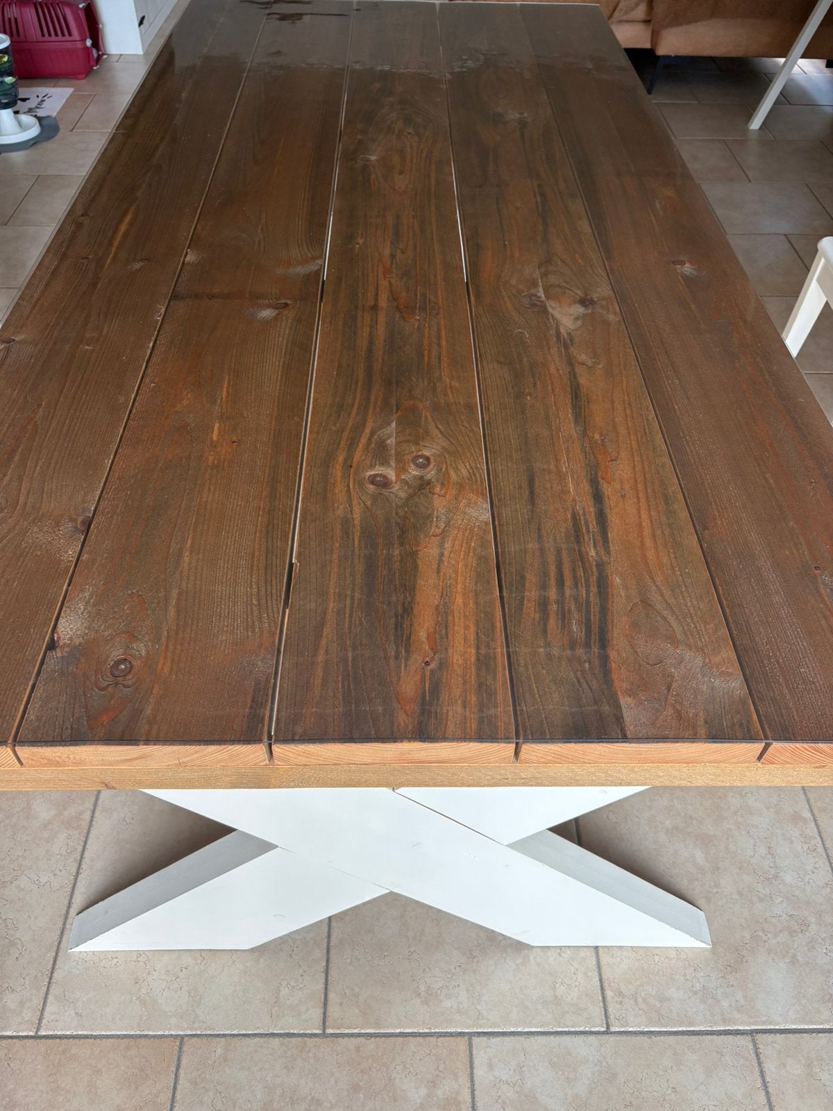 Eettafel, Ophalen, Gebruikt, Vijf personen of meer, Rechthoekig