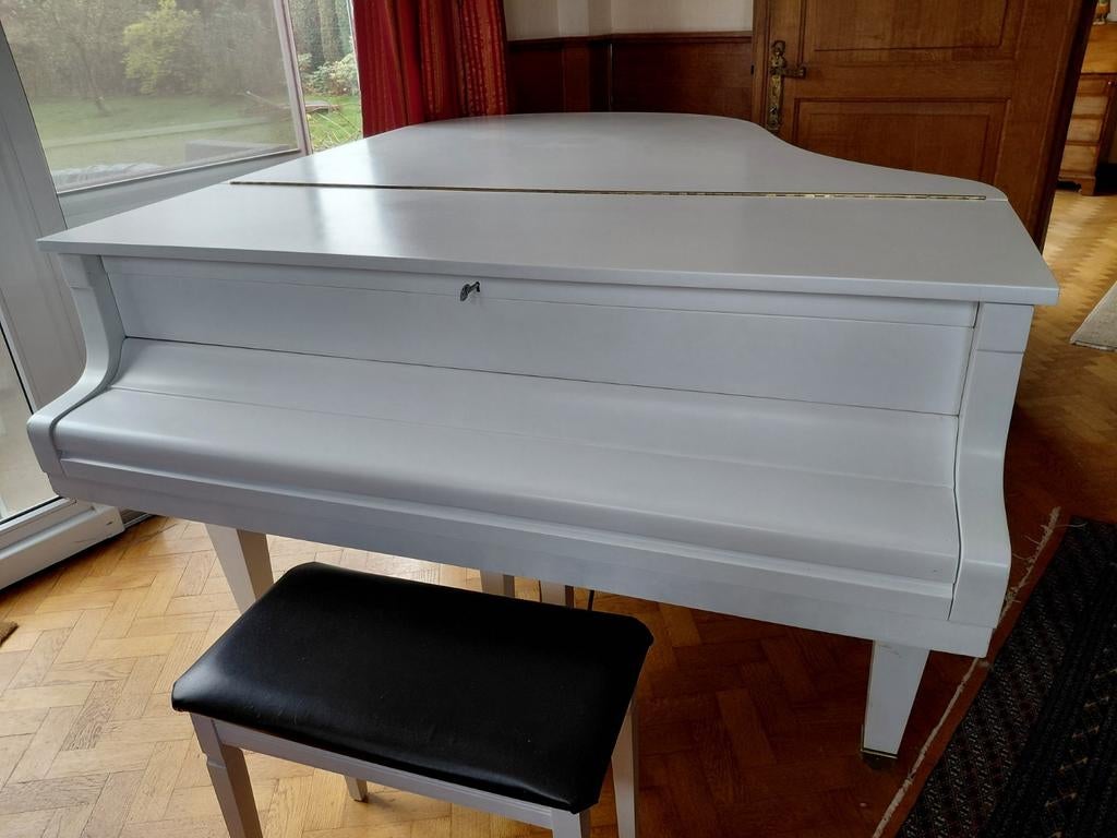 Piano à queue blanc Samick, Musique & Instruments, Enlèvement