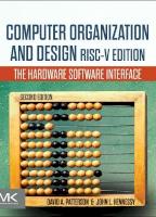 Computer Organization and Design RISC-V Edition, Boeken, Informatica en Computer, John L Hennesey, Ophalen of Verzenden, Zo goed als nieuw