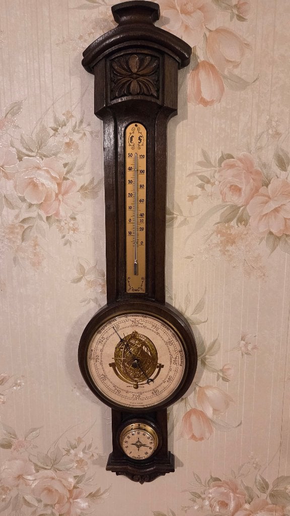 Weerstation  / barometer, Audio, Tv en Foto, Ophalen, Zo goed als nieuw, Barometer