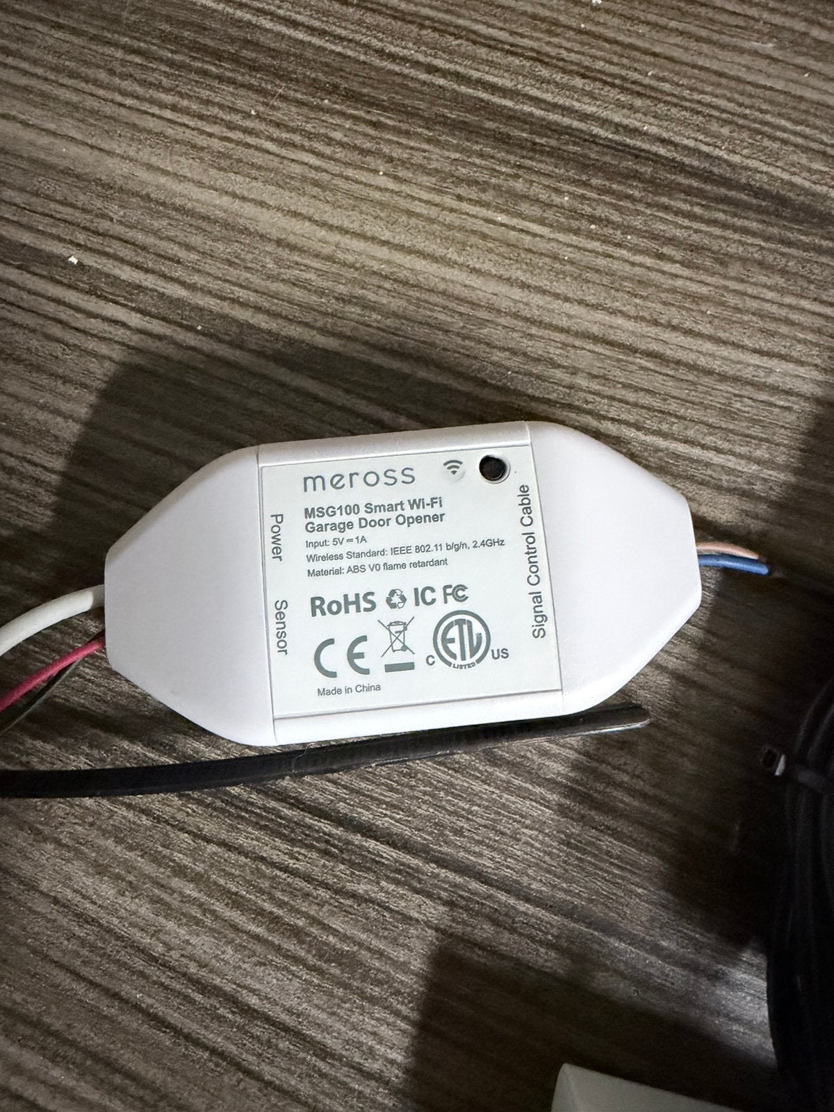 Meross MSG100 – Ouvre-porte de garage Wi-Fi connecté, Bricolage & Construction, Enlèvement ou Envoi, Comme neuf