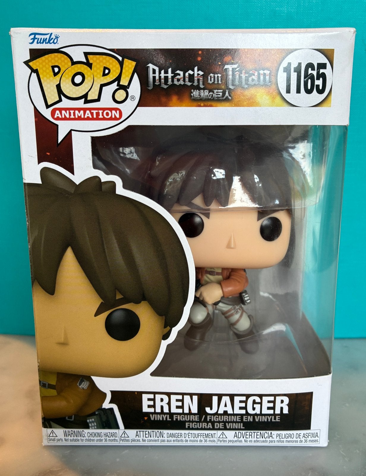 Funko POP attack on titan, Ophalen of Verzenden, Zo goed als nieuw