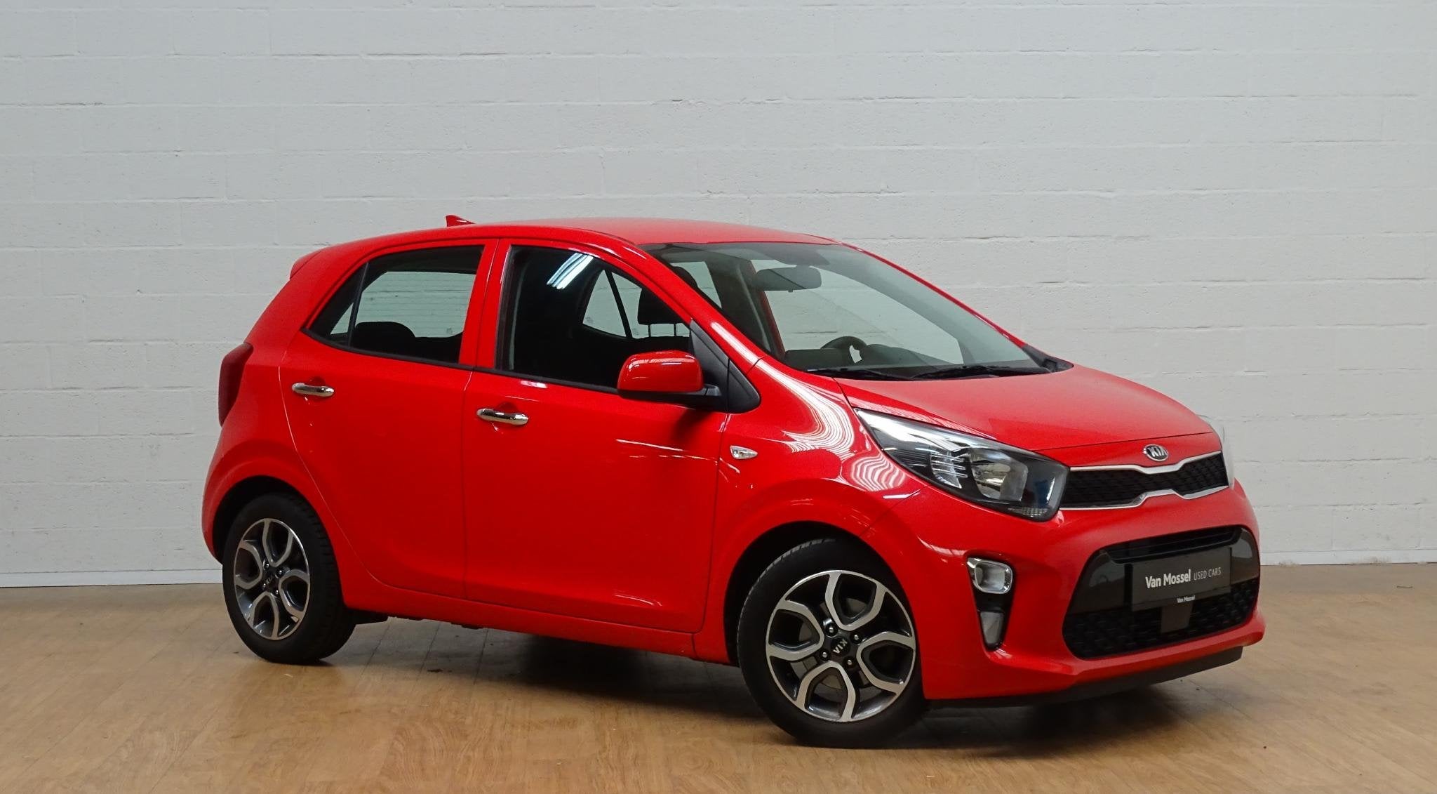 Kia Picanto 1.0 MPI GT Line, Autos, Rouge, Achat, Electronic Stability Program (ESP), Entreprise