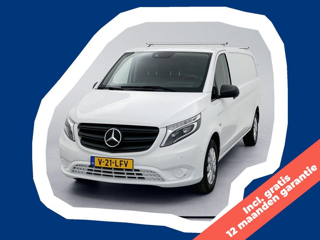 Mercedes-Benz Vito 116 CDI Extra Lang Gratis 12 Maanden Gara, Auto's, Bestelwagens en Lichte vracht, Automaat, Parkeersensor, Wit