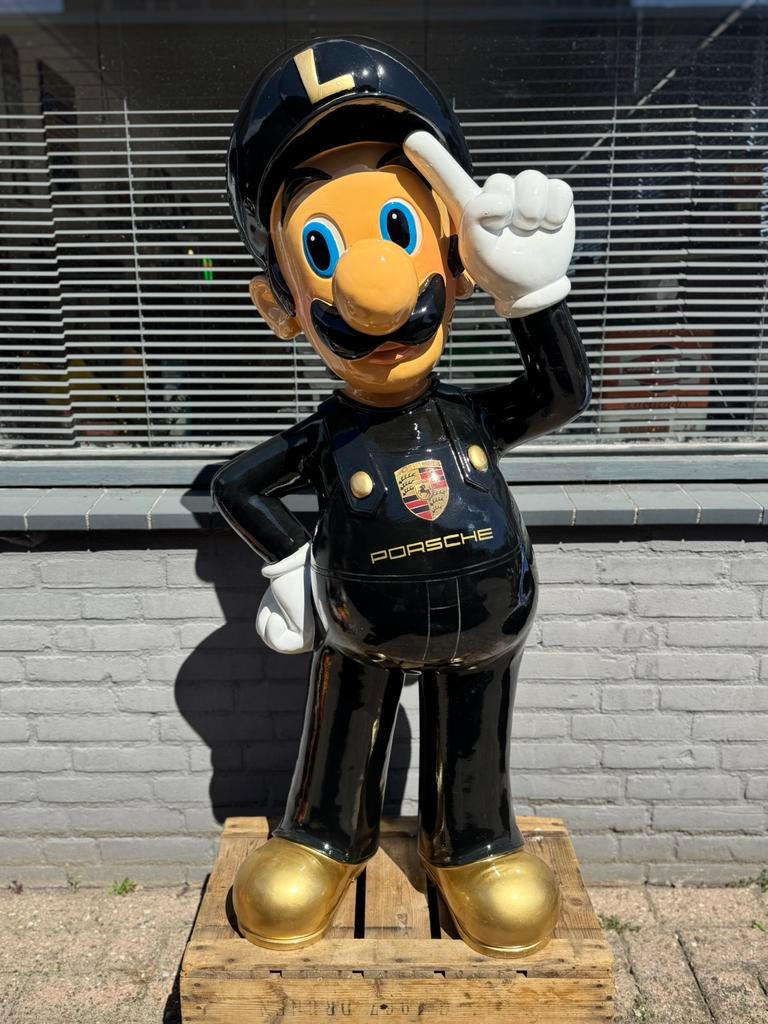 Grande statue de Luigi Porsche, Collections, Statues & Figurines, Comme neuf, Humain, Enlèvement
