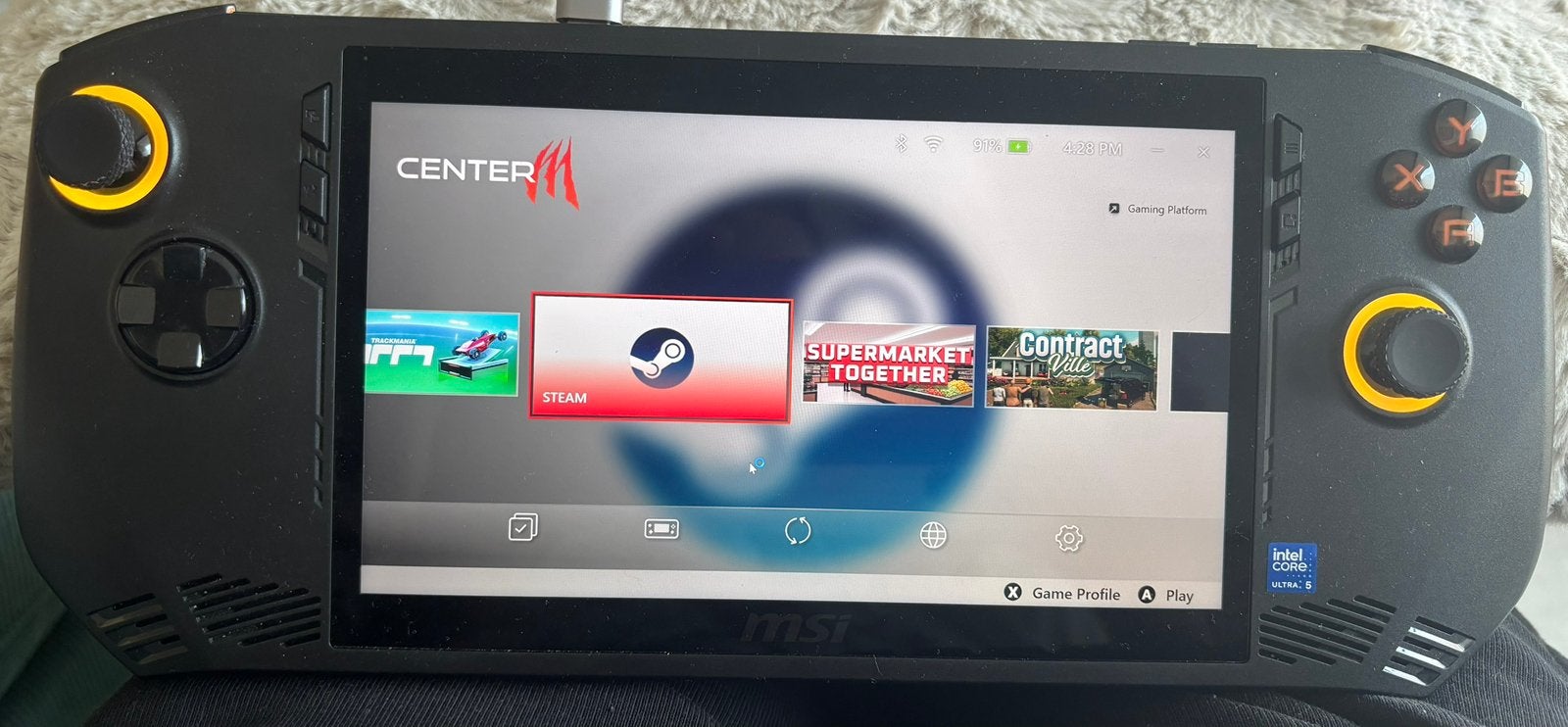 MSI Claw A1M Ultra 5 + BlueBuilt 8-in-1 Docking Station, Games en Spelcomputers, Spelcomputers | Overige, Ophalen of Verzenden