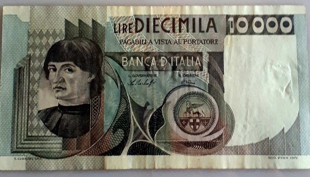 ITALIE : BILLET DE 10000 LIRES. 1976 Pick 106 XF, Enlèvement ou Envoi, Italie, Billets en vrac