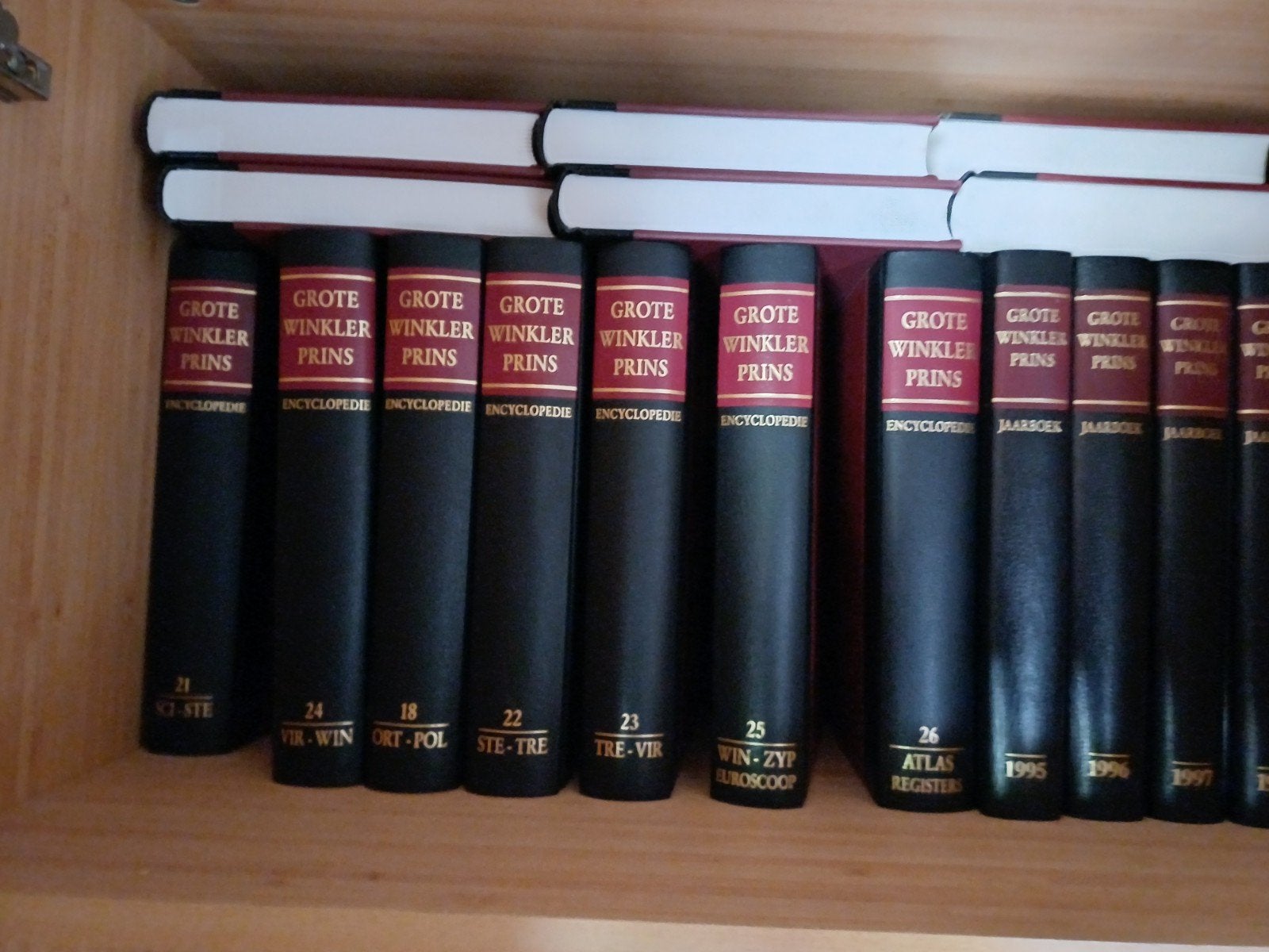 Winkler Prins encyclopedie, Ophalen, Zo goed als nieuw