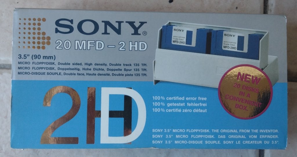 Lot de 100 disquettes/floppy disks, Enlèvement