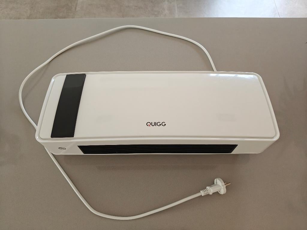 Quigg elektrische verwarming warmeluchtblazer 2000 watt, Doe-het-zelf en Bouw, Verwarming en Radiatoren, Zo goed als nieuw, Radiator