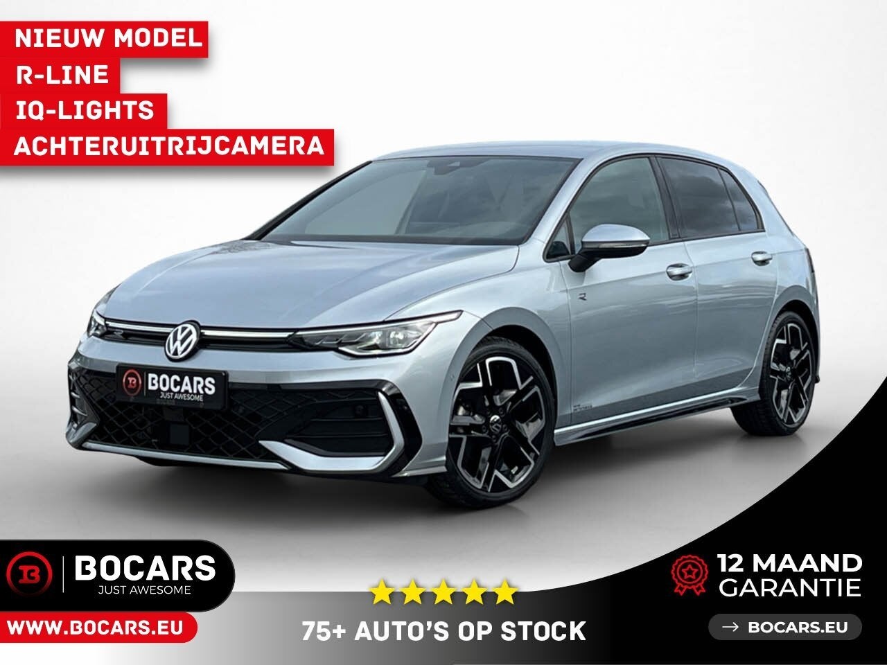 Volkswagen Golf R-Line 8,5, Auto's, Volkswagen, Golf, ABS, Adaptieve lichten, Adaptive Cruise Control, Airbags, Bluetooth, Boordcomputer