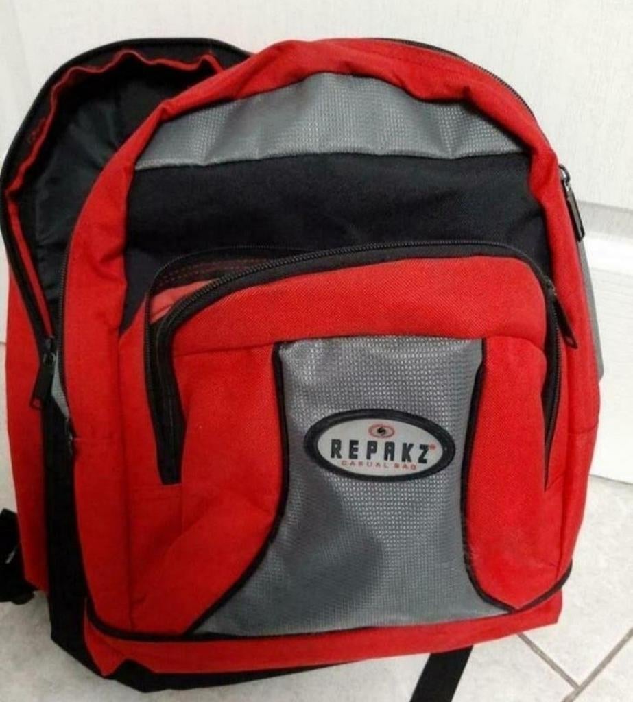 Repakz/Rugzak/3 vakken met rits, Bijoux, Sacs & Beauté, Enlèvement ou Envoi, Comme neuf, Enfants unisexe