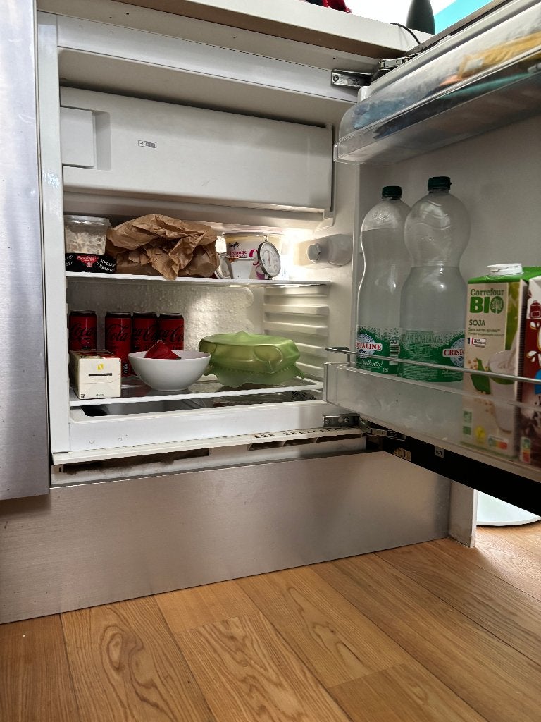 Ikea Huttra onderbouw koelkast met vriesvak, Elektronische apparatuur, Koelkasten en IJskasten, Gebruikt, 100 tot 150 liter, 45 tot 60 cm