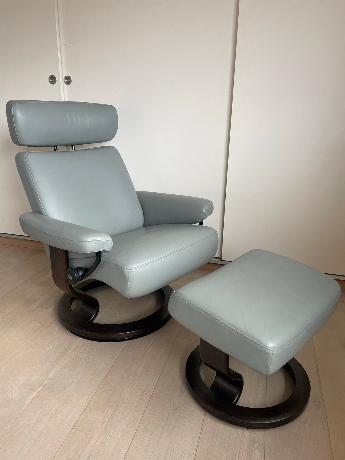 Stressless Orion fauteuil met voetenbank, Enlèvement, Comme neuf, Bois