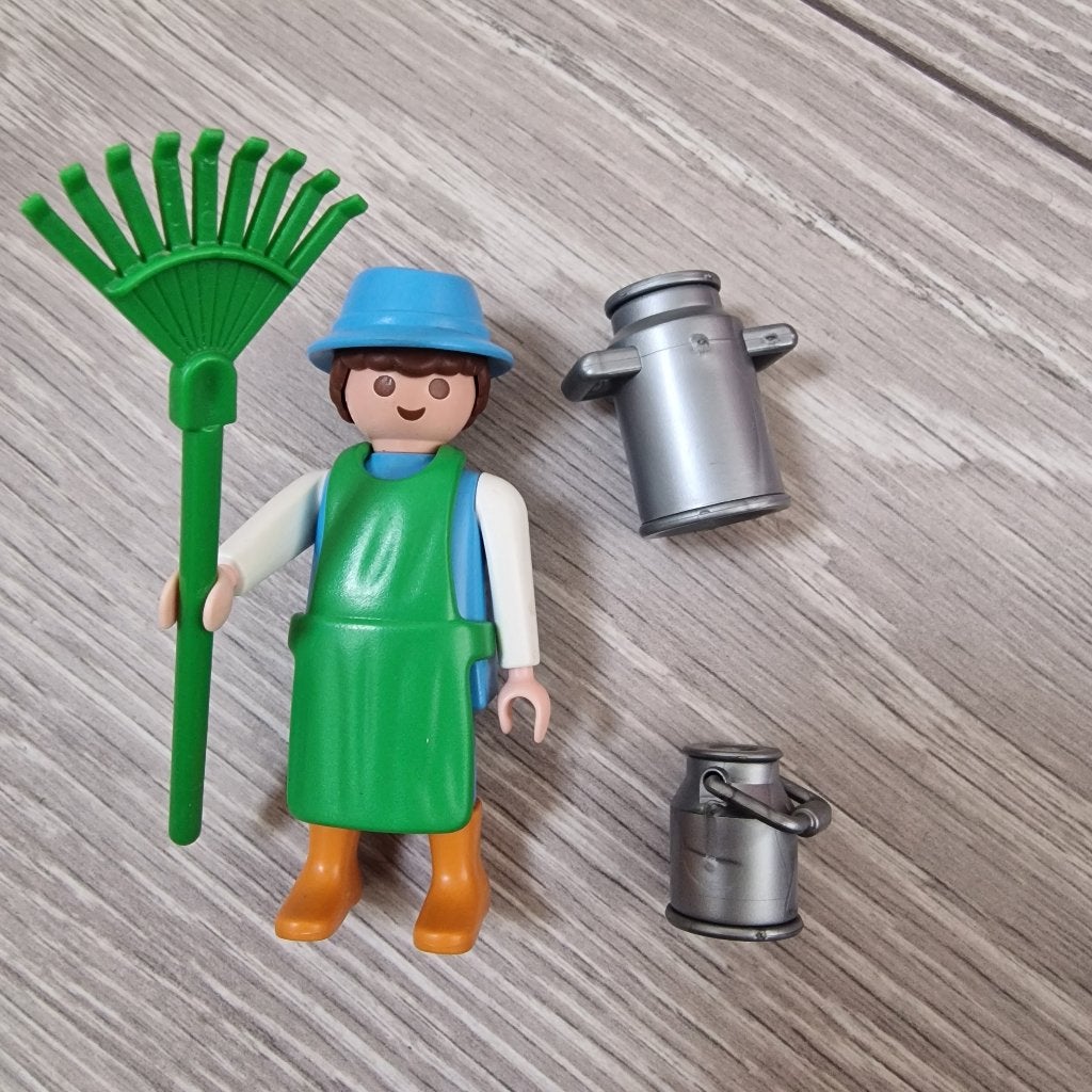 Playmobil tuinman / boer 1992, Enlèvement ou Envoi, Comme neuf, Pièces détachées, Figurines