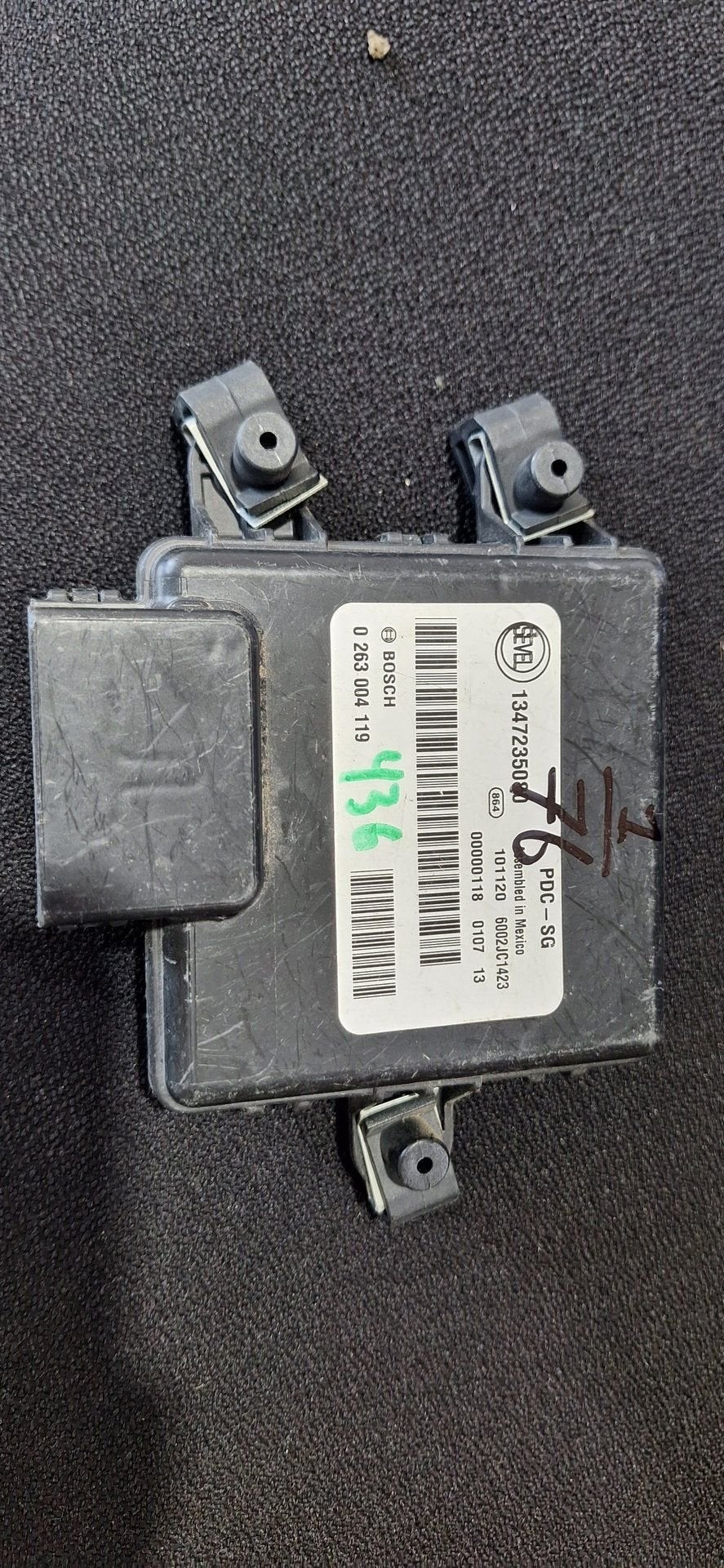 Parkeersensor PDC Stuurapparaat Module Fiat Ducato Giulietta, Gebruikt, -, -, Ophalen of Verzenden