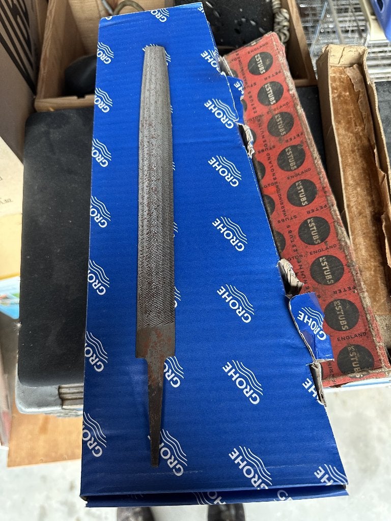 Dossier demi-rond, Bricolage & Construction, Outillage | Outillage à main, Enlèvement, Neuf, Lime/Râpe, Autres marques