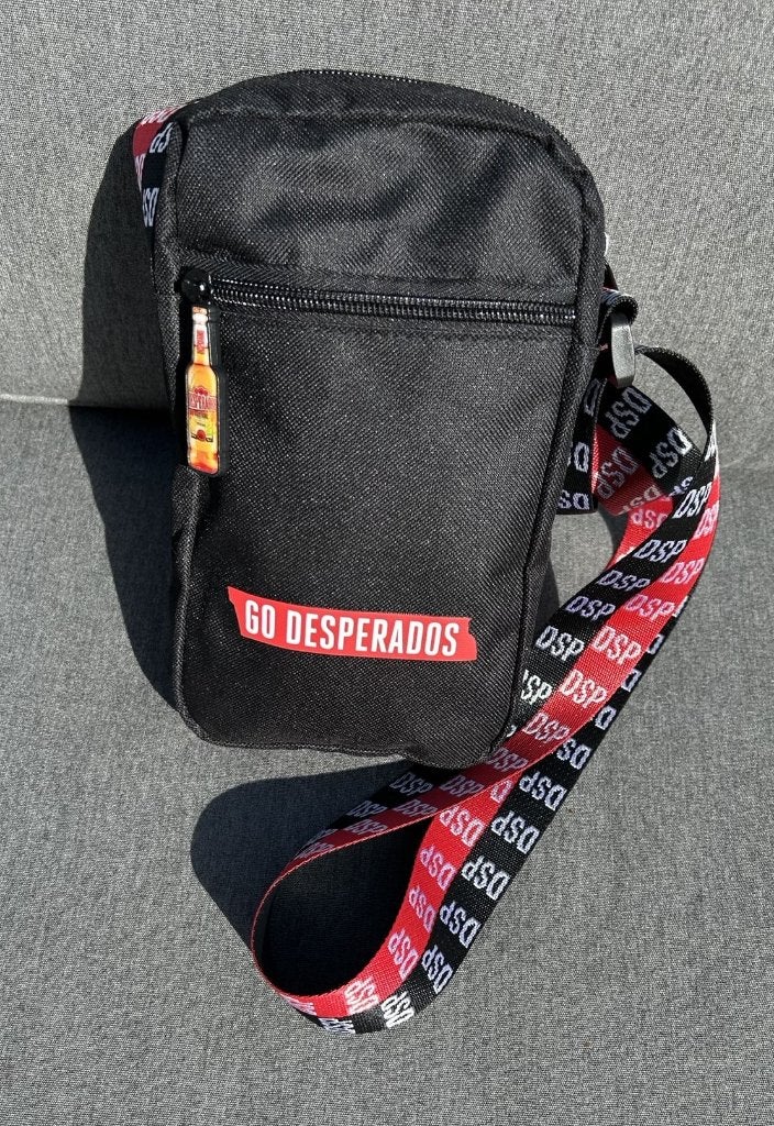 Sac à bandoulière Desperados unisexe, Enlèvement, Neuf, Noir, Autres types