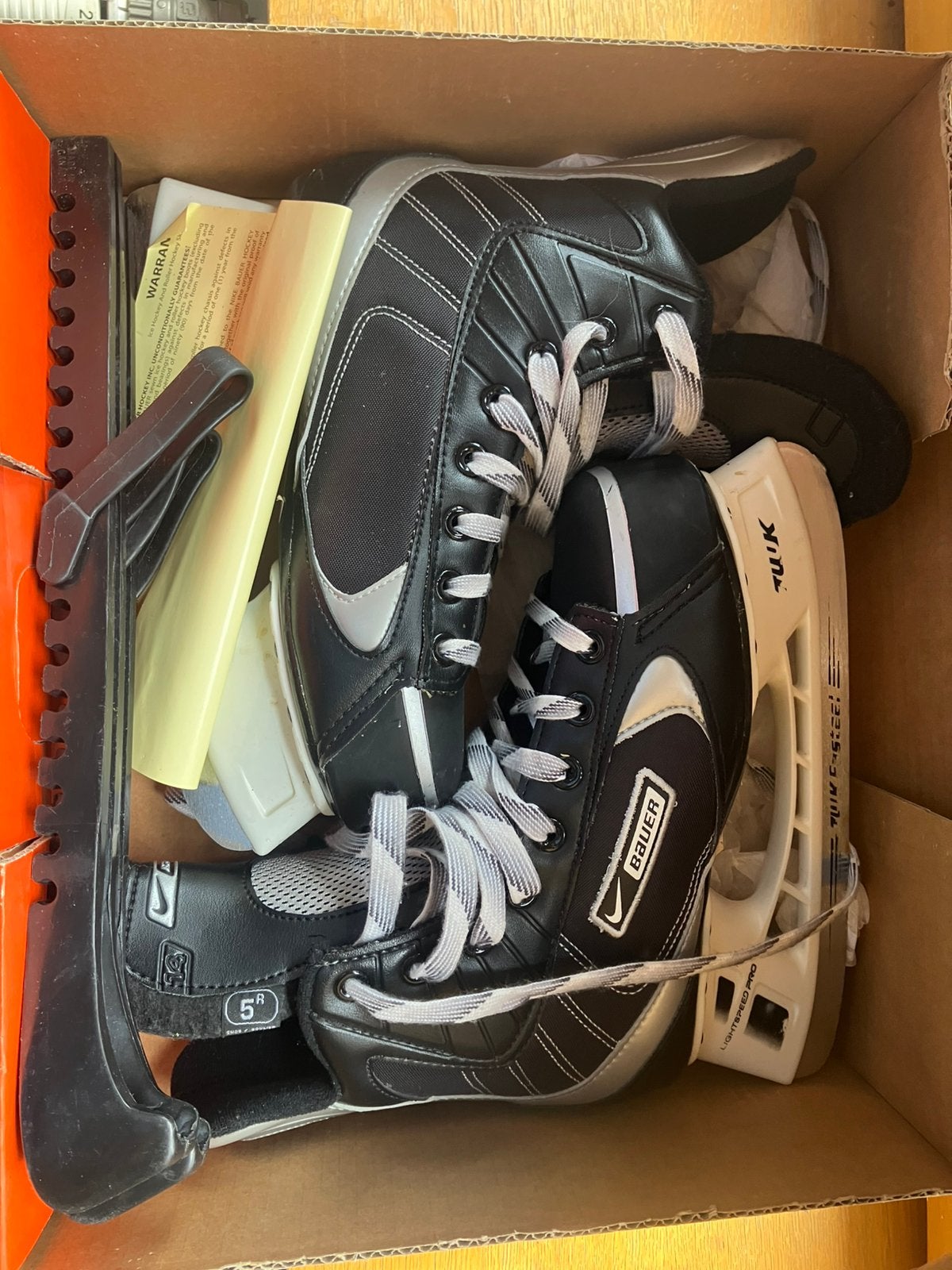 Schaatsen, Ophalen, Gebruikt, Bauer