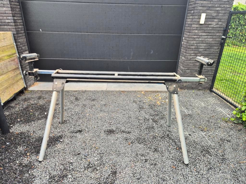 Table de scie à onglets pliable - position de coupe mobile, Enlèvement