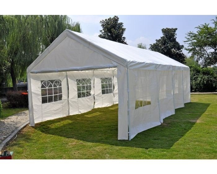 Te huur: partytent 4m x 8m, Jardin & Terrasse, Tonnelles, Enlèvement, Tente de réception