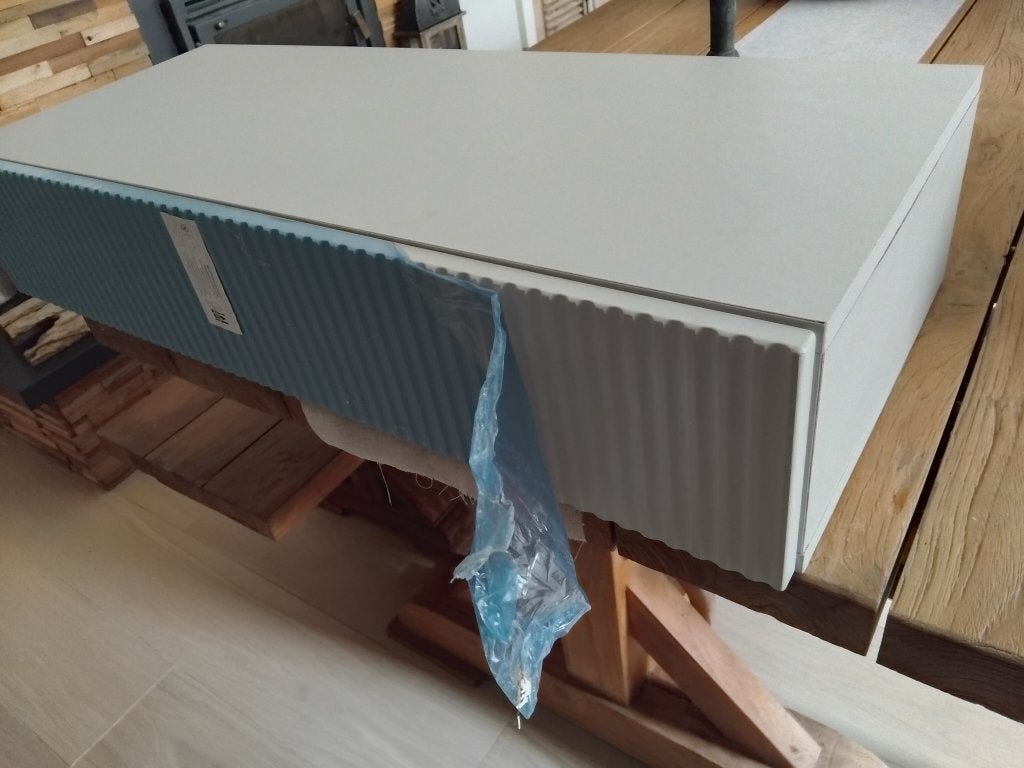 kaptafel wandmodel greige kleur, Enlèvement, Comme neuf