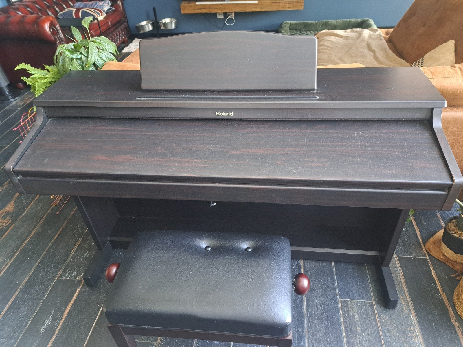 Digitale piano Roland HP, Ophalen