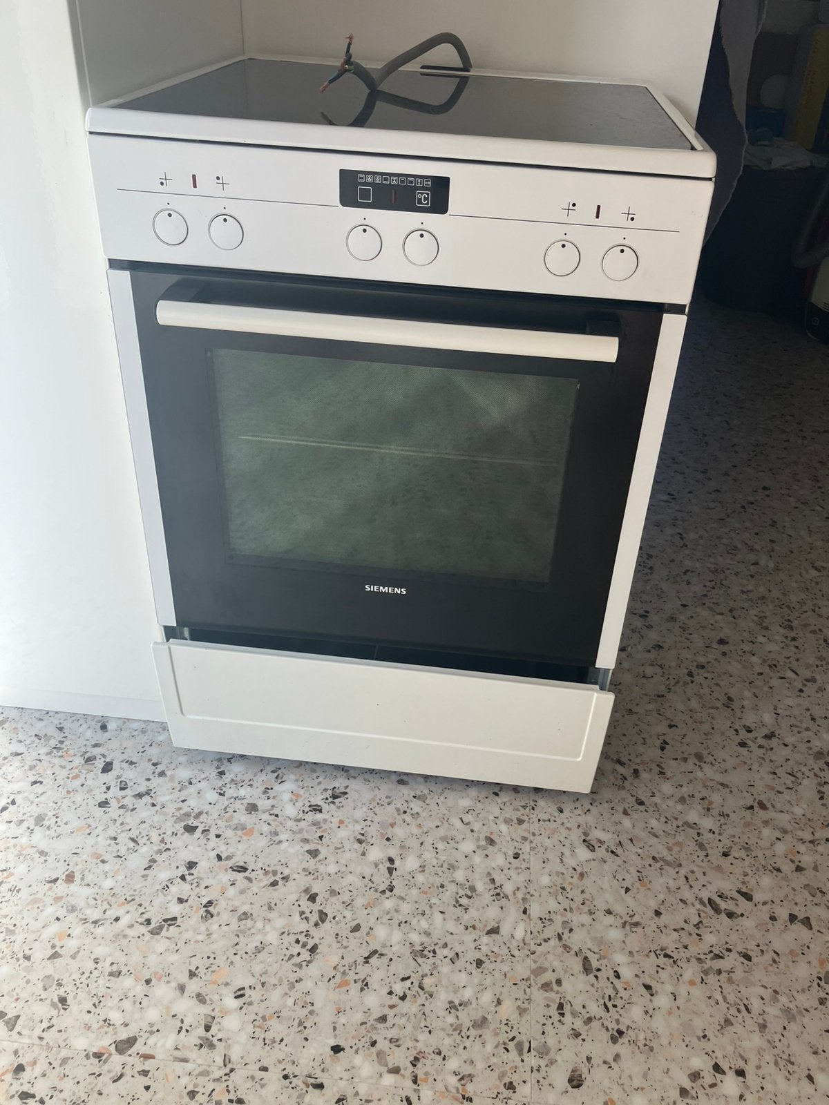 Elektrisch vuur en oven merk siemens, Elektronische apparatuur, Fornuizen, Ophalen, Zo goed als nieuw, Elektrisch