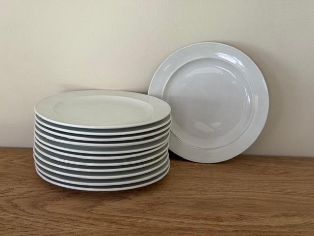 Nieuw 12-delig set dessertborden Rosenthal (nr5007), Ophalen, Nieuw, Bord(en), Effen
