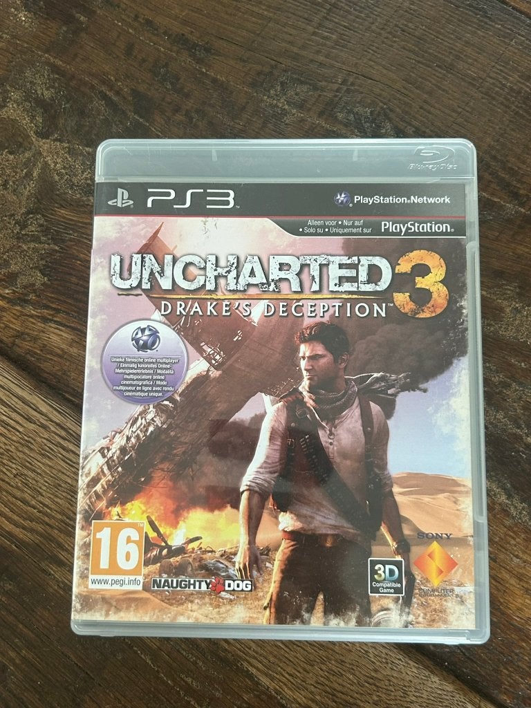 Playstation 3 game Uncharted 3, Ophalen