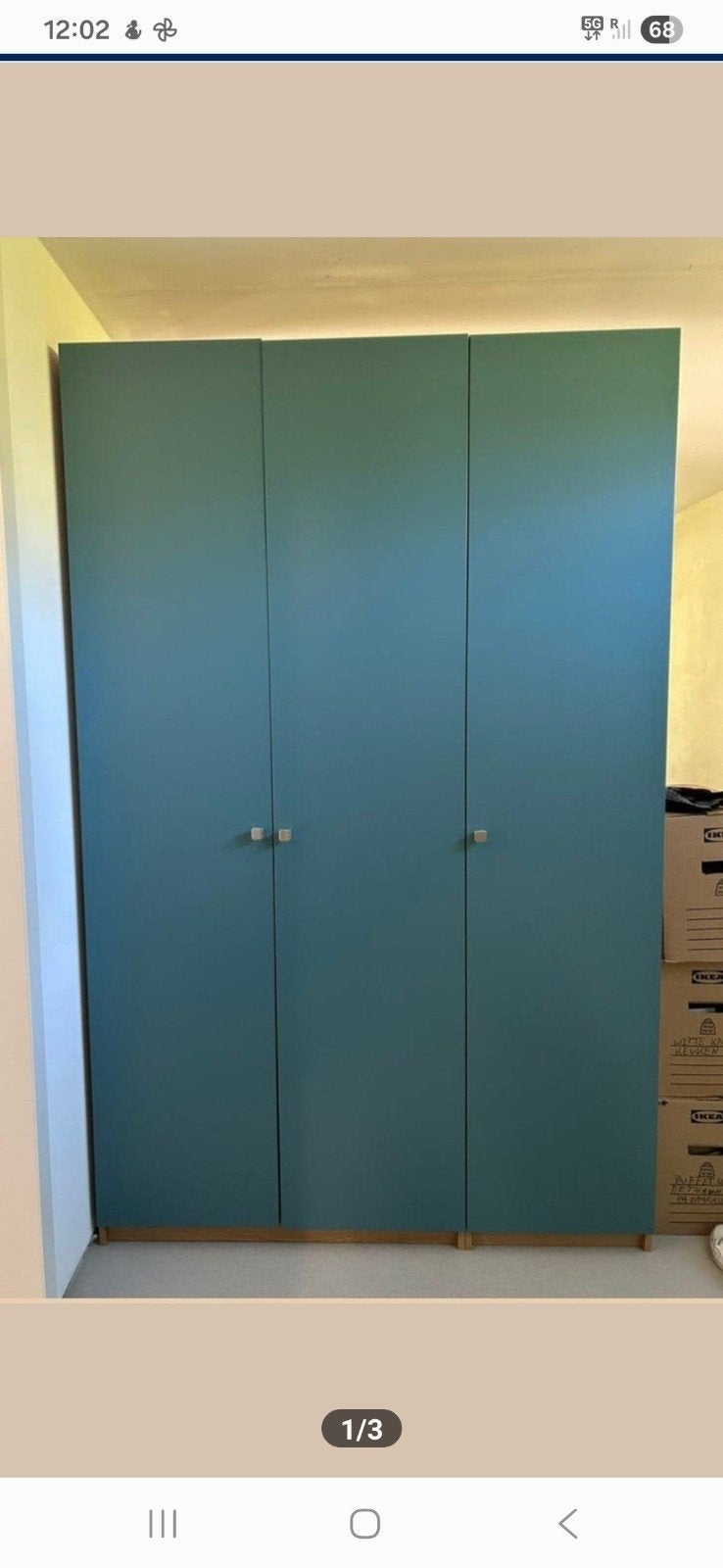 Ikea Pax kast 3deuren, Enlèvement