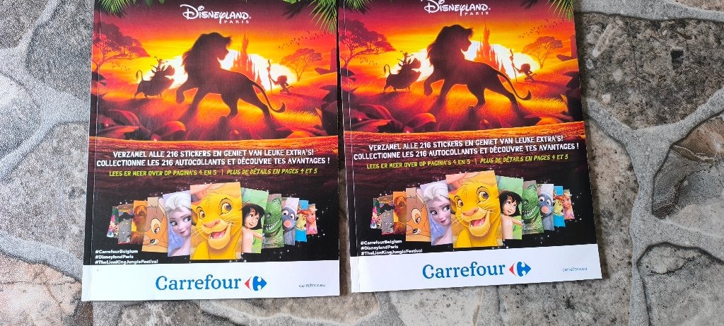 album disney carrefour, Collections, Enlèvement ou Envoi, Comme neuf