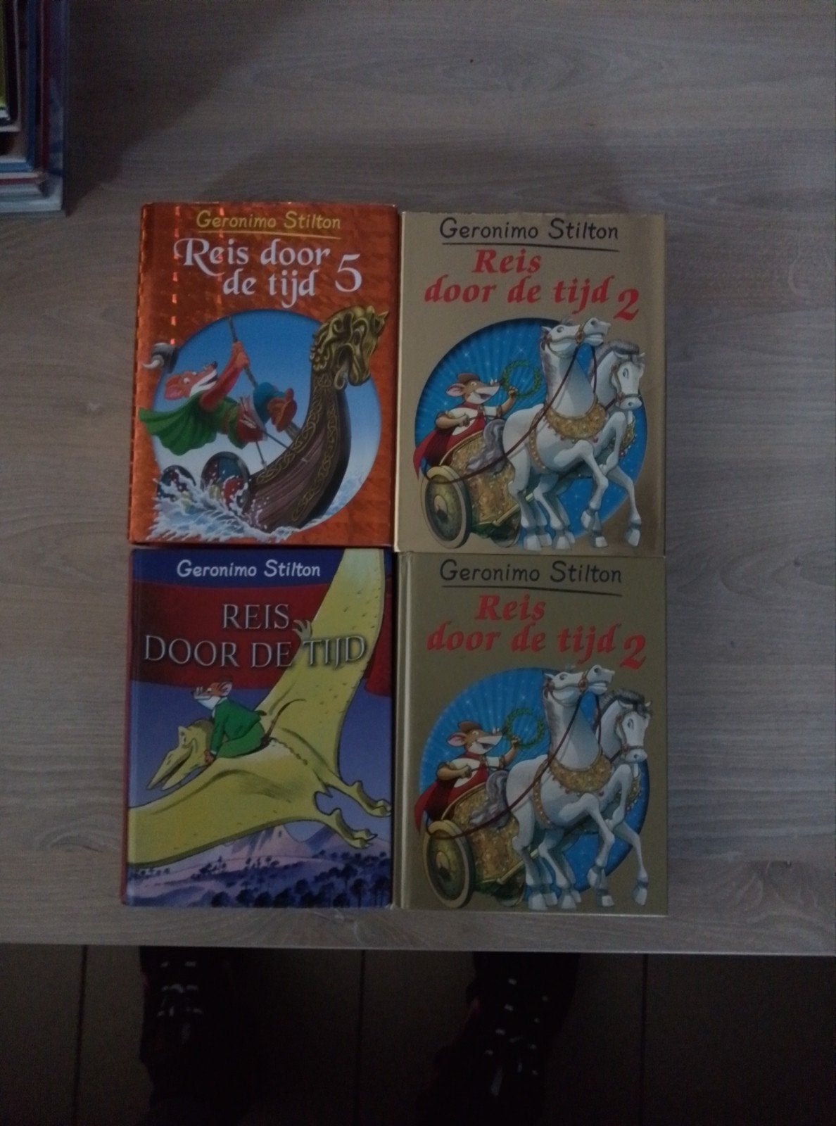 Geronimo Stilton - Reis door de Tijd (Hardcovers), Boeken, Ophalen, Zo goed als nieuw