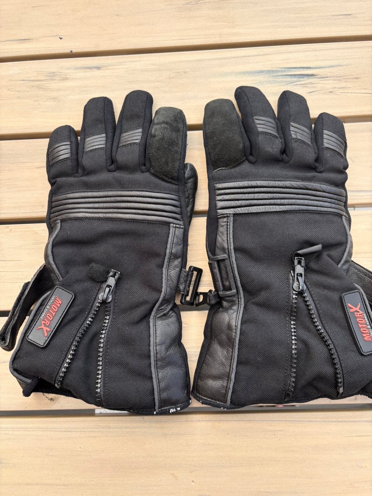 Gants de moto taille L Motor X, Motos, Enlèvement ou Envoi, Gants