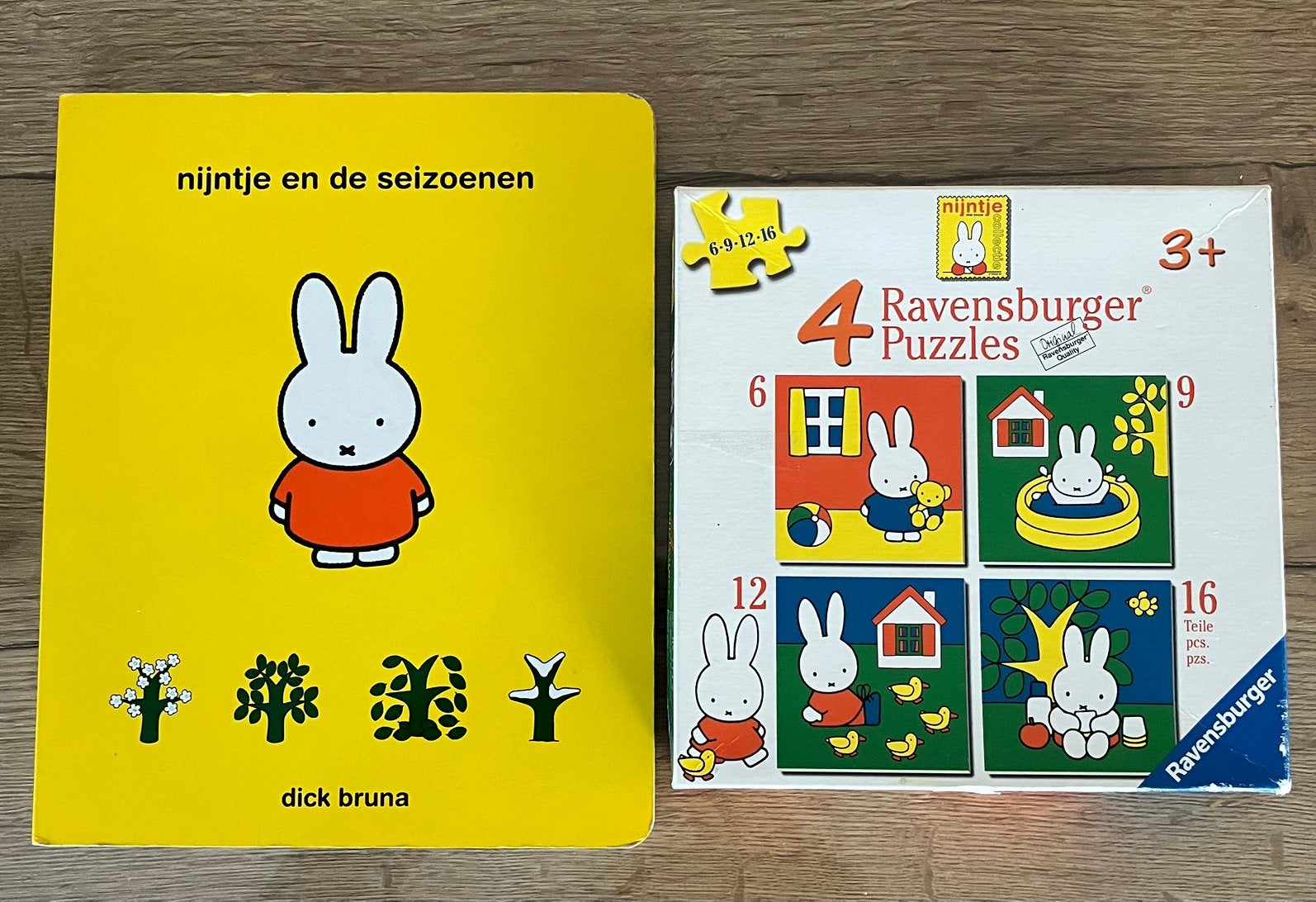 Set Nijntje boek en eerste puzzels, Kinderen en Baby's, Ophalen, Gebruikt