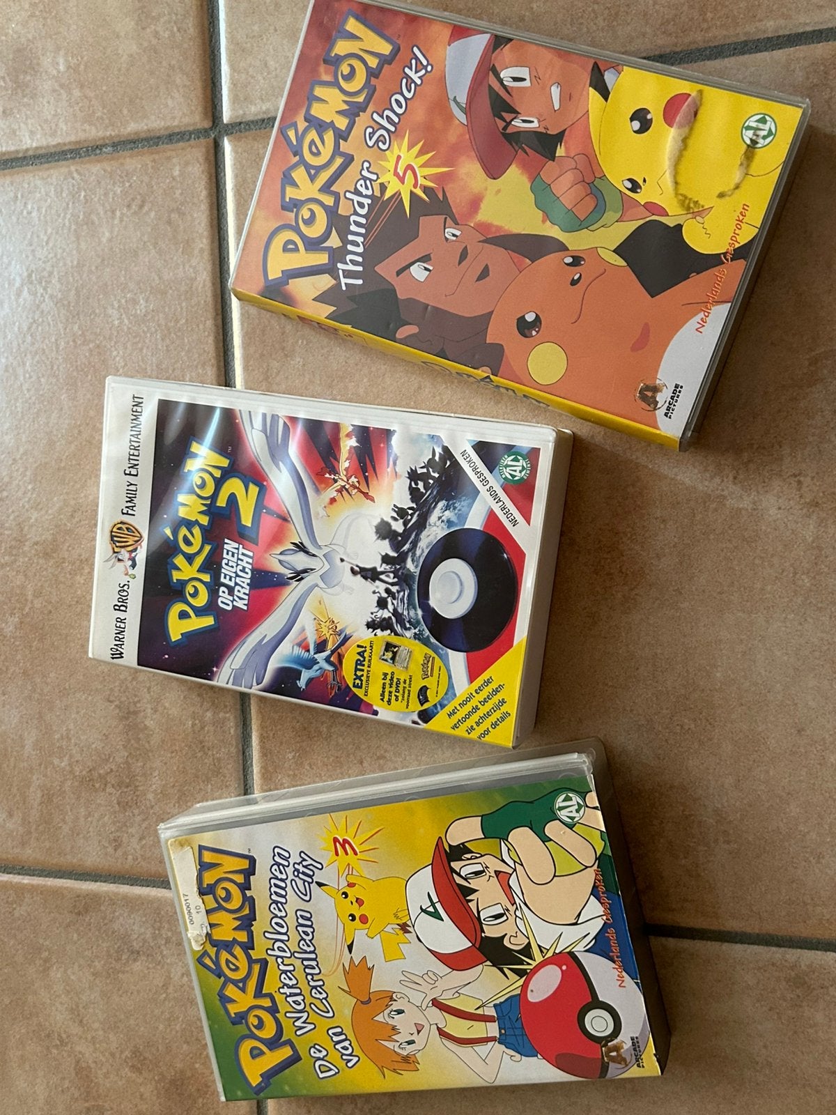 Pokemon jaren 2000 VHS - collectors item, Ophalen, Zo goed als nieuw