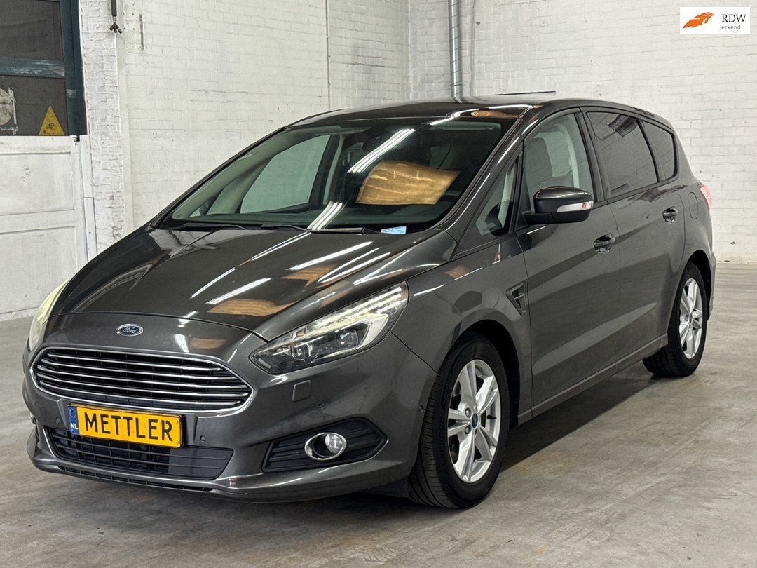 Ford S-Max 2.0 TDCi AWD Titanium 7p | Memory seats | 7 perso, Autos, Ford, Argent ou Gris, Achat, Entreprise, Carnet d'entretien