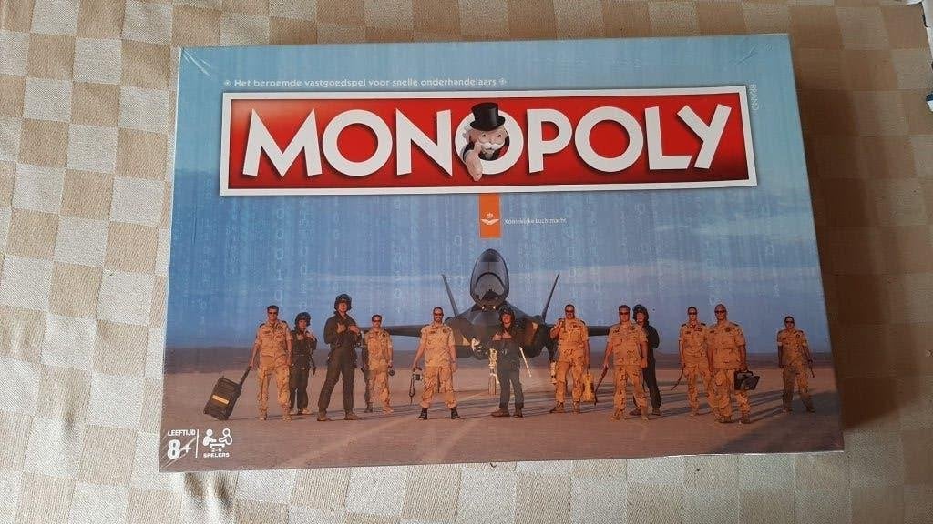 jeu de société seal Monopoly Royal Air Force NL Monopoly, Hobby & Loisirs créatifs, 1 ou 2 joueurs, Enlèvement ou Envoi, Neuf
