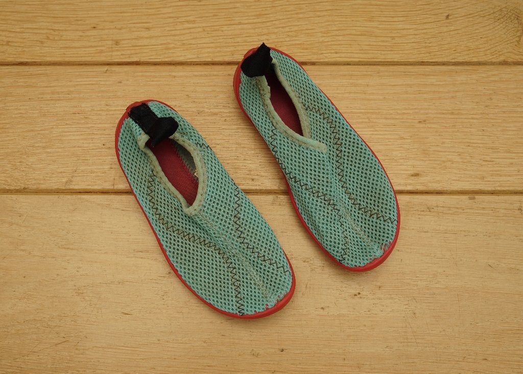 waterschoenen decathlon, maat 28 - 29, Gebruikt, Meisje, Overige typen, Ophalen of Verzenden