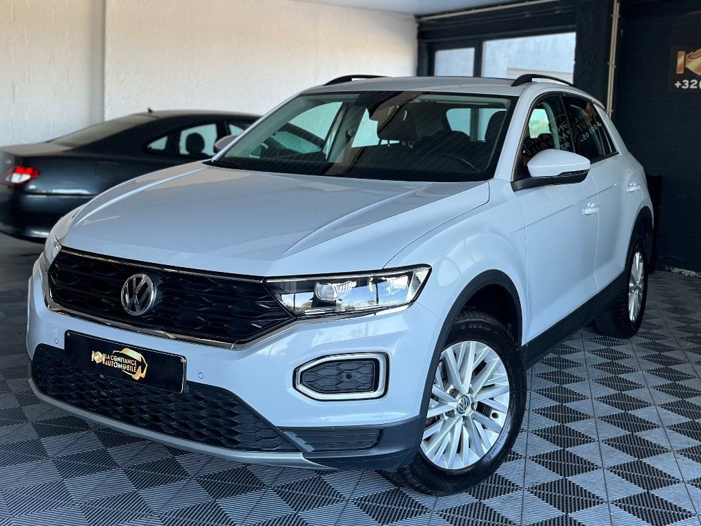 Volkswagen T-Roc 1.0TSI 1e eigenaarsgarantie 12 maanden, Voorwielaandrijving, Stof, Wit, 5 deurs